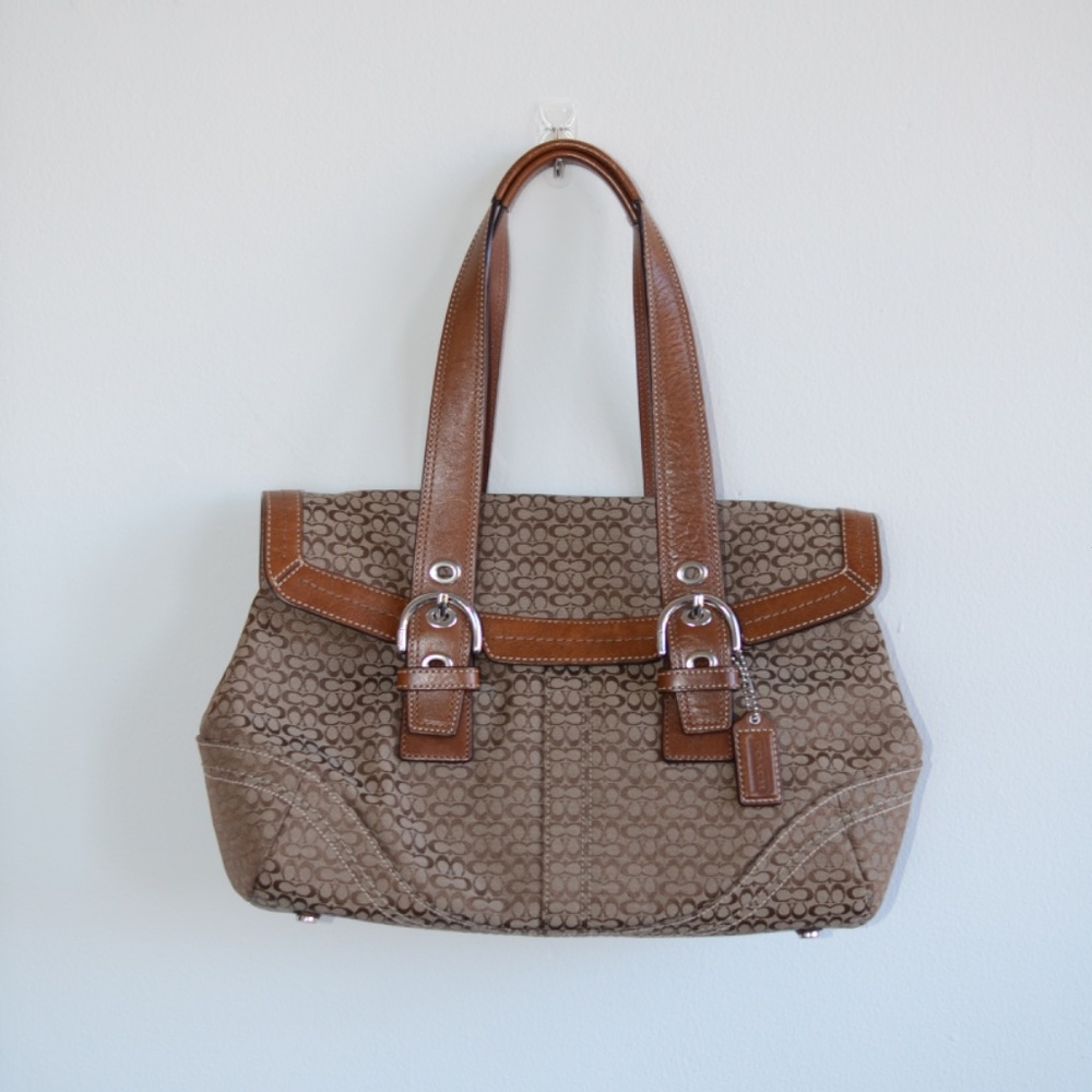 Brown Vintage 2000s Coach Monogram Bag